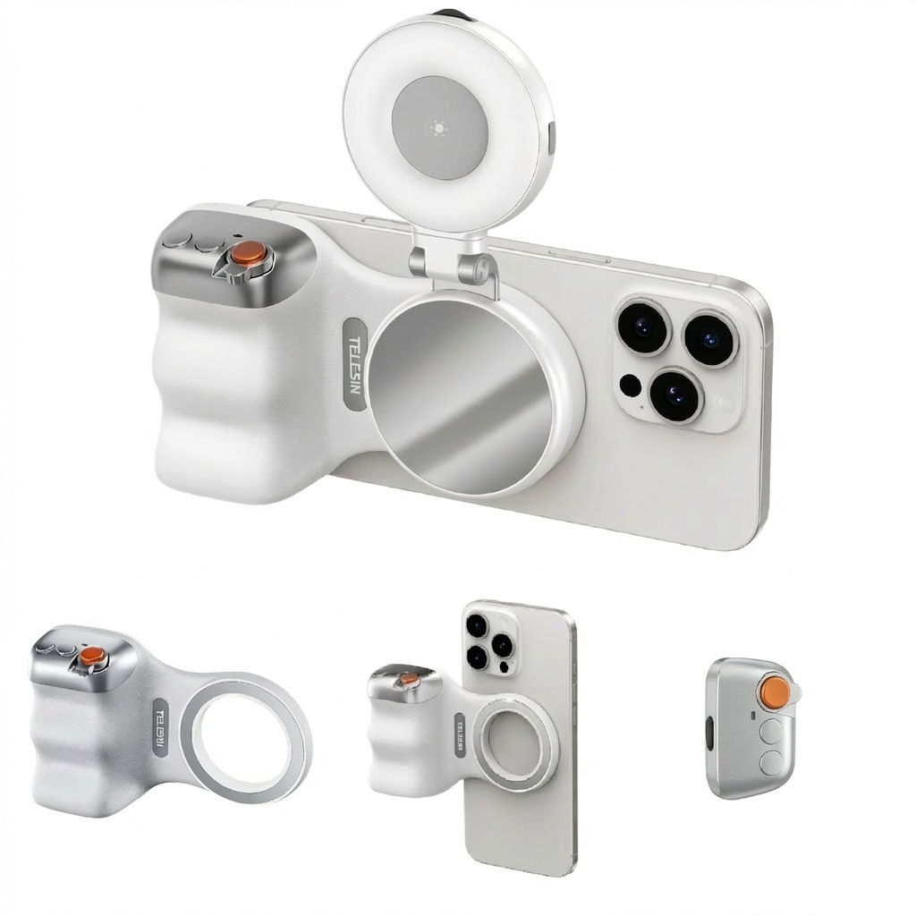 Magnetic Phone Grip & Remote