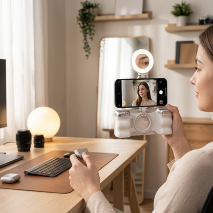 Magnetic Phone Grip & Remote