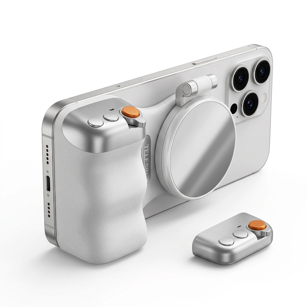 Magnetic Phone Grip & Remote