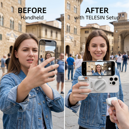 Magnetic Phone Grip & Remote