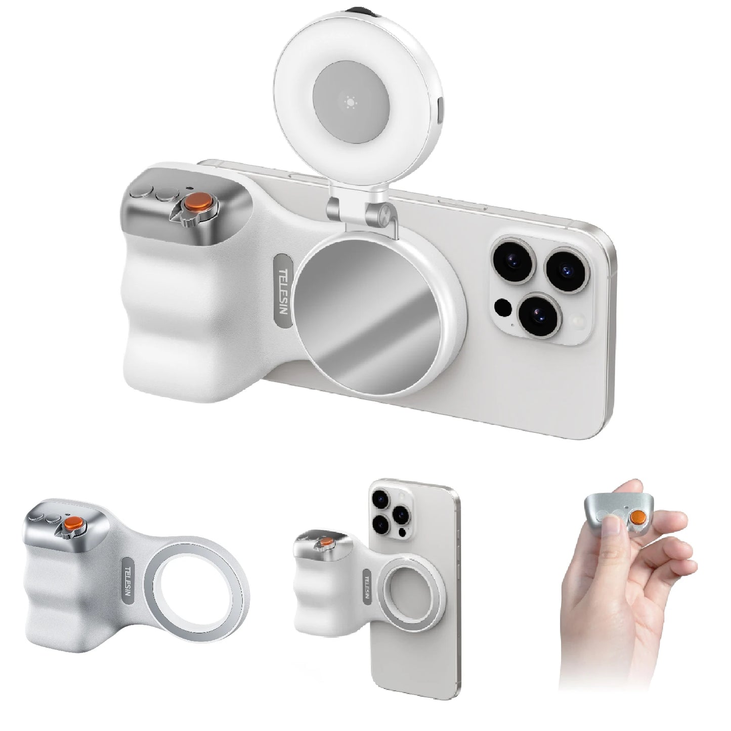 Magnetic Phone Grip & Remote